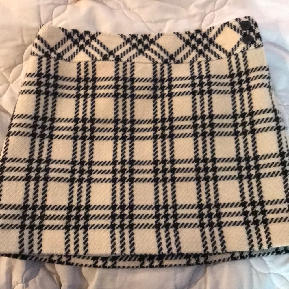 J.crew wool mini skirt